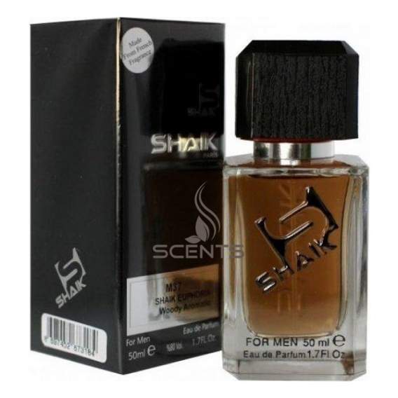 Shaik M 37 парфуми для чоловіків аналог аромату CALVIN KLEIN EUPHOPHIA
