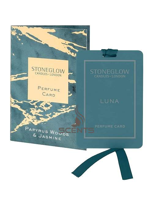 Stoneglow Luna Дерев'яний папірус і жасмін (Papyrus Woods Jasmine) парфумована карта